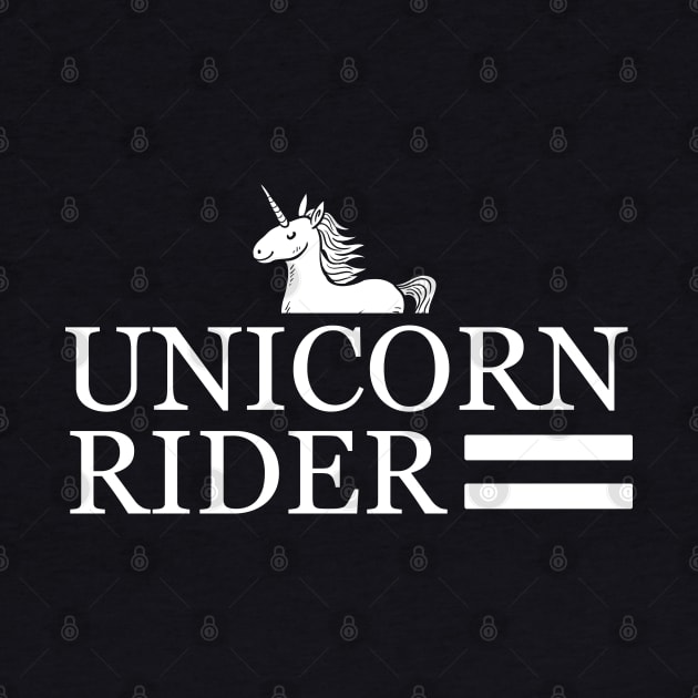 Unicorn Rider by KC Happy Shop